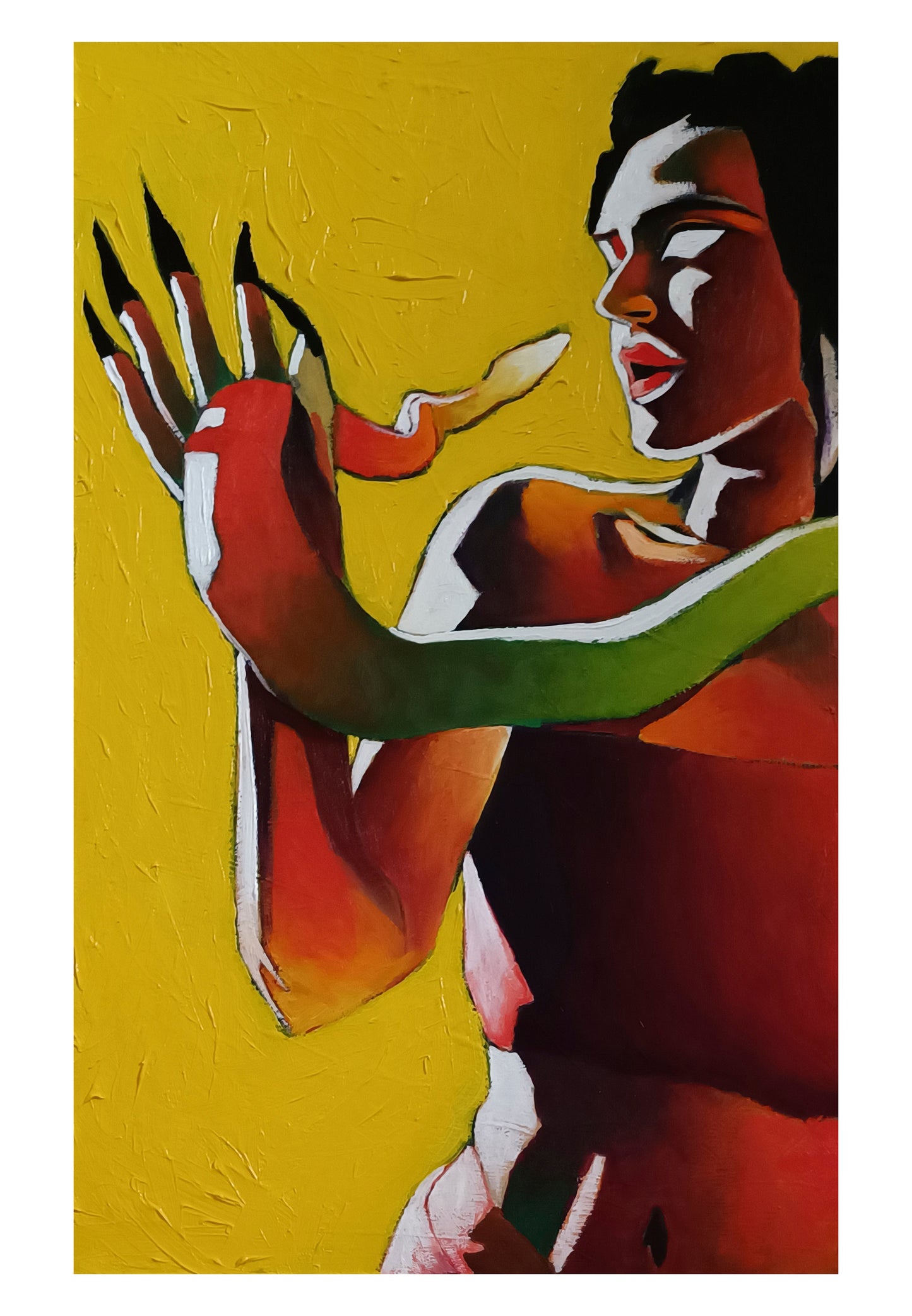 It’s a Sin (2022) Óleo sobre plancha de pladur, 47 x 29 cm.